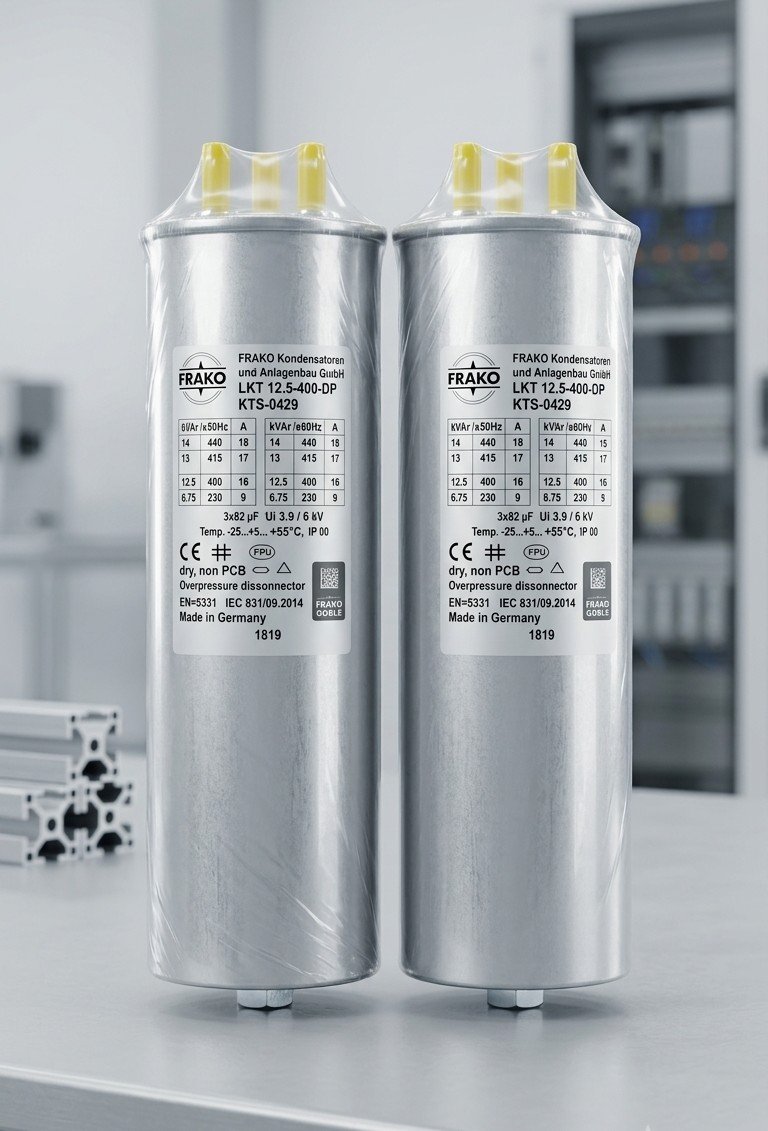FRAKO Power Capacitor 2.5–25 kVAR | German Power Factor Correction Capacitor - Image 7