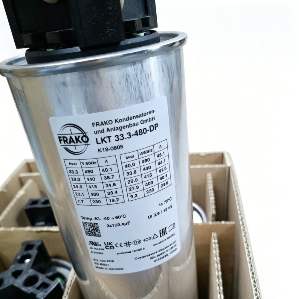 FRAKO Power Capacitor 2.5–25 kVAR | German Power Factor Correction Capacitor - Image 5