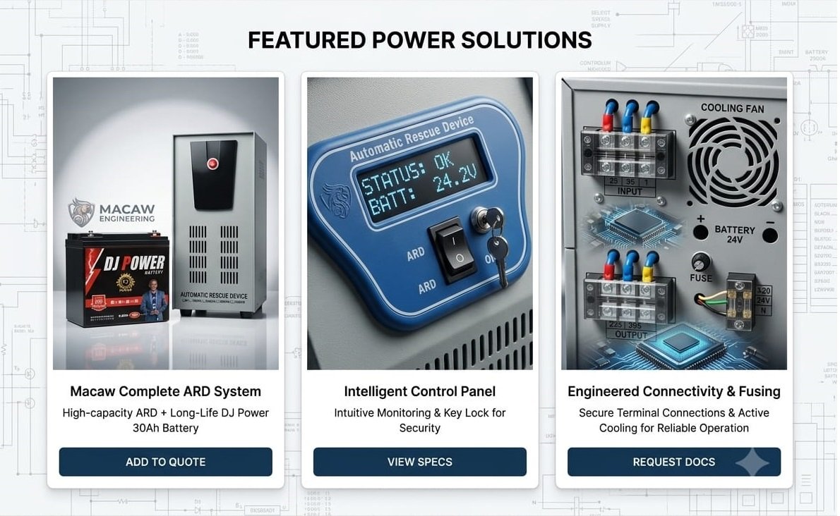 Automatic Rescue Device (ARD) AIB | Elevator Emergency Rescue System - Image 3